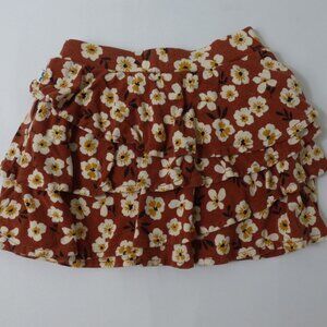 Little Sleepies "Play" Viscose Bamboo Floral Ruffle Skort, Size 2T